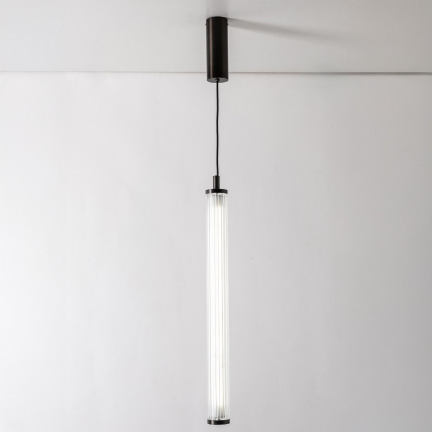 Zuma Line - dimbare LED-hanglamp aan kabel LED/26W/230V 2700-6500K zwart + afstandsbediening