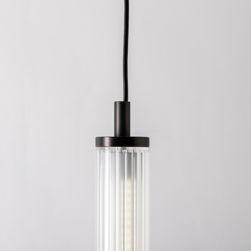 Zuma Line - dimbare LED-hanglamp aan kabel LED/26W/230V 2700-6500K zwart + afstandsbediening