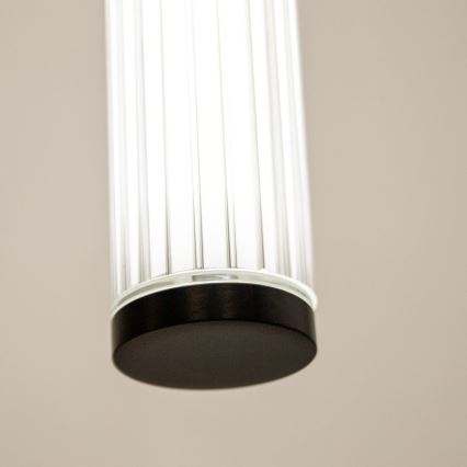 Zuma Line - dimbare LED-hanglamp aan kabel LED/26W/230V 2700-6500K zwart + afstandsbediening