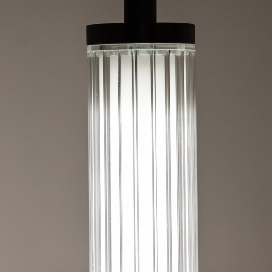 Zuma Line - dimbare LED-hanglamp aan kabel LED/26W/230V 2700-6500K zwart + afstandsbediening