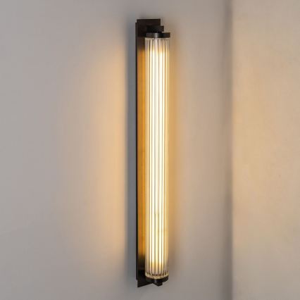 Zuma Line - LED dimbare wandlamp LED/26W/230V 2700-6500K zwart + afstandsbediening