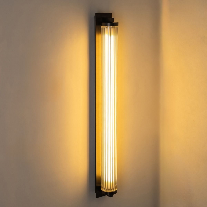 Zuma Line - LED dimbare wandlamp LED/26W/230V 2700-6500K zwart + afstandsbediening
