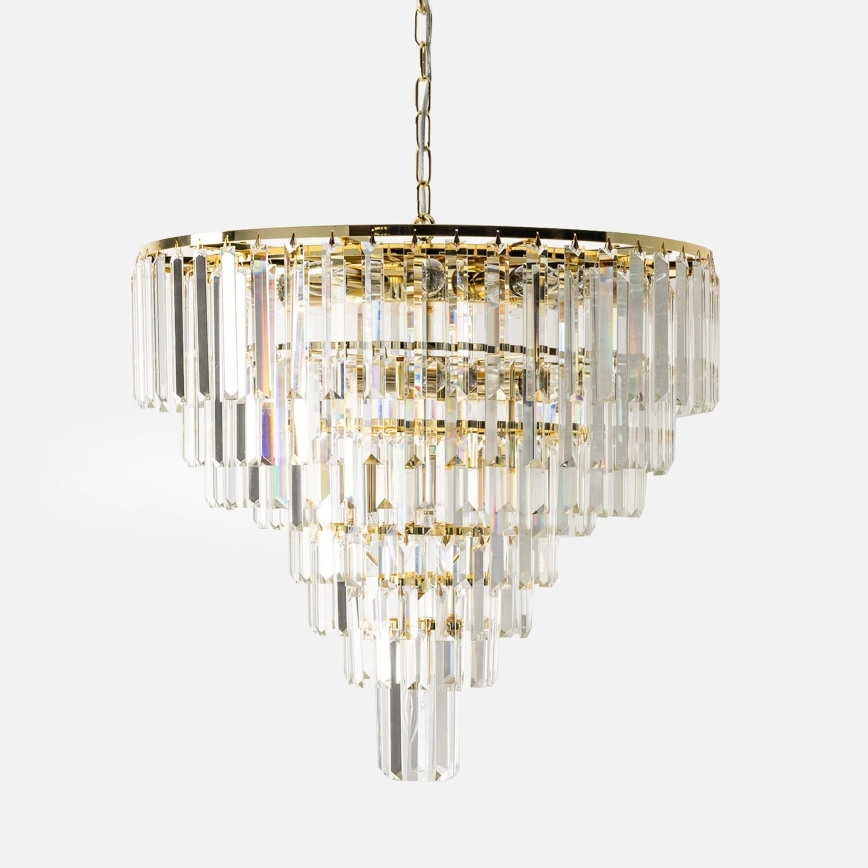 Zuma Line - Kroonluchter met ketting 20xE14/40W/230V goudkleurig