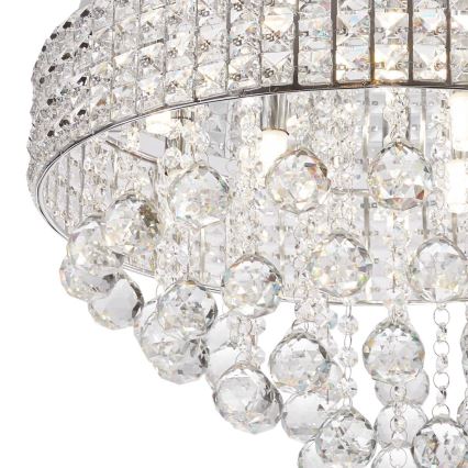 Zuma Line - Plafondlamp 9xG9/25W/230V diameter 50 cm glanzend chroom