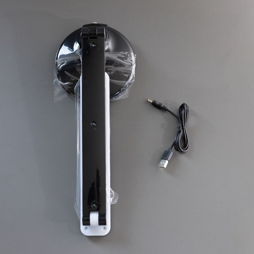 Zuma Line - LED Oplaadbaar tafellamp LED/6W/1200 mAh 3000/4500/6000K CRI 90 zwart