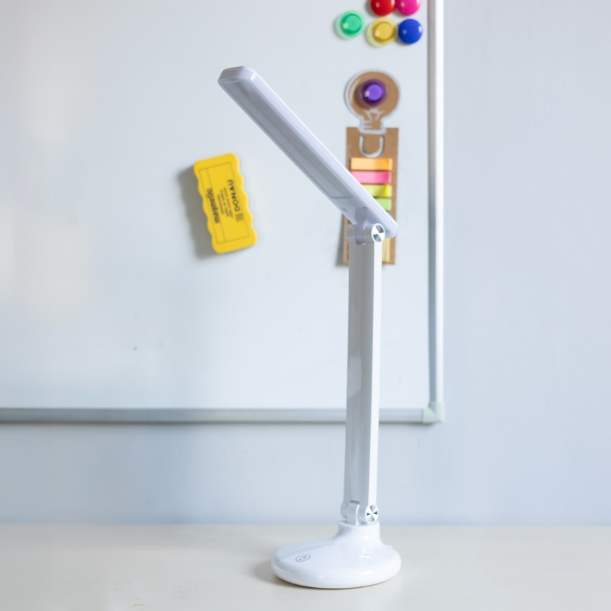 Zuma Line - LED Oplaadbaar tafellamp LED/6W/1200 mAh 3000/4500/6000K CRI 90 wit