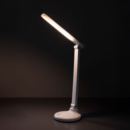 Zuma Line - LED Oplaadbaar tafellamp LED/6W/1200 mAh 3000/4500/6000K CRI 90 wit