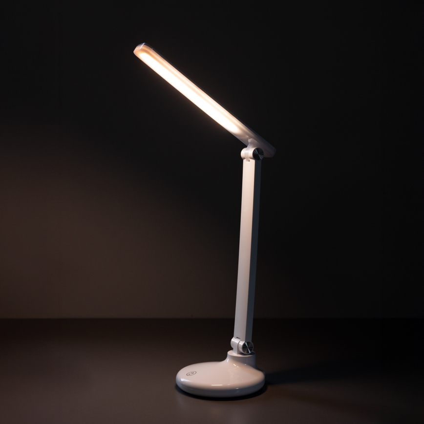 Zuma Line - LED Oplaadbaar tafellamp LED/6W/1200 mAh 3000/4500/6000K CRI 90 wit