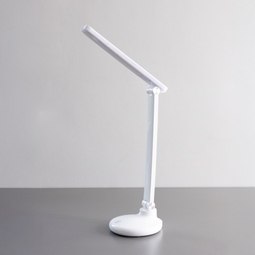 Zuma Line - LED Oplaadbaar tafellamp LED/6W/1200 mAh 3000/4500/6000K CRI 90 wit