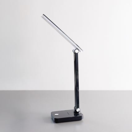 Zuma Line - LED Oplaadbare bureaulamp LED/8W/1200 mAh 3000/4500/6000K CRI 90 zwart