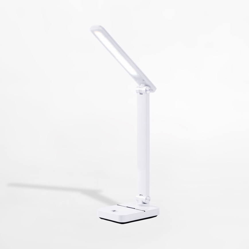 Zuma Line - LED Oplaadbaar tafellamp LED/8W/1200 mAh 3000/4500/6000K CRI 90 wit