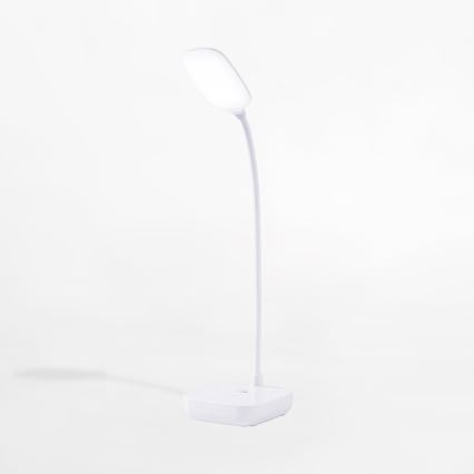 Zuma Line - LED Oplaadbaar tafellamp LED/7W/1200 mAh 3000/4500/6000K CRI 90 wit