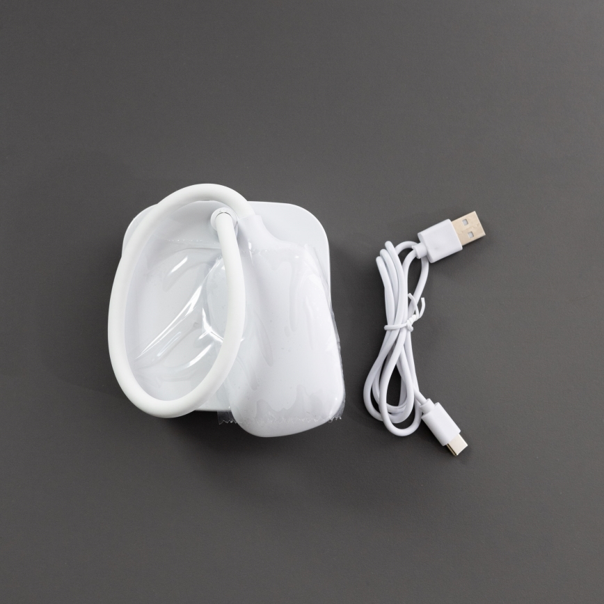 Zuma Line - LED Oplaadbaar tafellamp LED/7W/1200 mAh 3000/4500/6000K CRI 90 wit