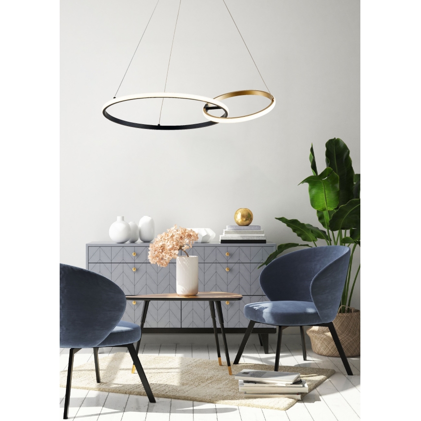 Zuma Line - LED Hanglamp aan een koord LED/36W/230V 3000/4000/6000K goud