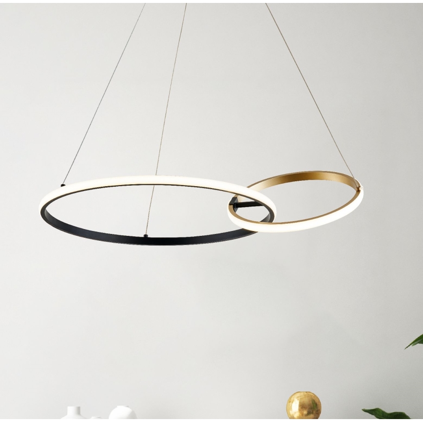 Zuma Line - LED Hanglamp aan een koord LED/36W/230V 3000/4000/6000K goud