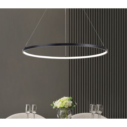 Zuma Line - LED Hanglamp aan een koord LED/36W/230V 3000/4000/6000K diameter 80 cm zwart