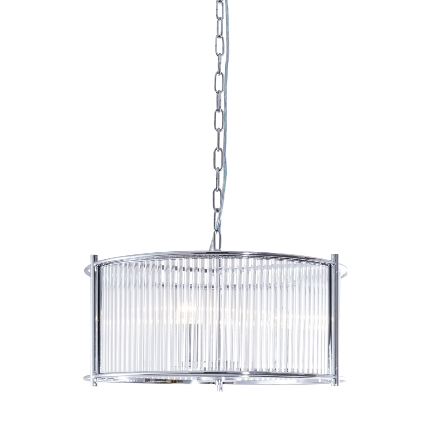Zuma Line - Hanglamp aan een ketting 3xE27/40W/230V glanzend chroom