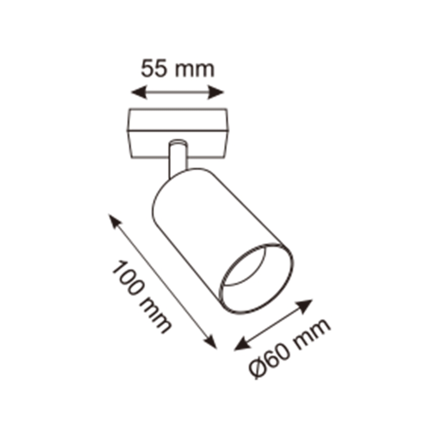 Zuma Line - Wandspot 1xGU10/50W/230V goud