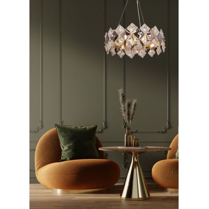 Zuma Line - Hanglamp aan een koord 6xE14/40W/230V goud