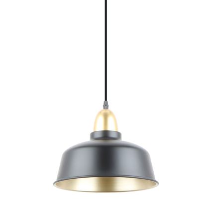 Zuma Line - Hanglamp aan een koord 1xE27/40W/230V zwart