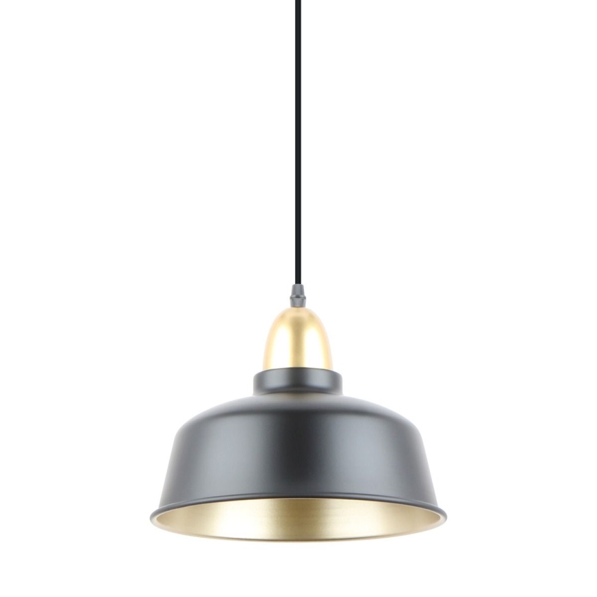 Zuma Line - Hanglamp aan een koord 1xE27/40W/230V zwart