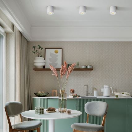 Zuma Line - LED RGBW dimbare badkamerspot 1xGU10/6W/230V IP44 wit + afstandsbediening