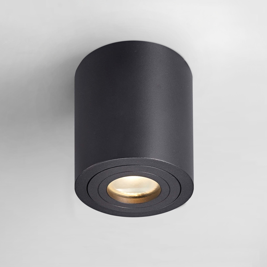 Zuma Line - LED RGBW dimbare badkamerspot 1xGU10/4,8W/230V IP44 černá + dálkové ovládání