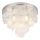 Zuma Line - Bevestigde hanglamp 8xE14/40W/230V glanzend chroom
