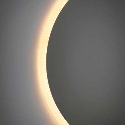 Zuma Line - LED-wandspiegel voor de badkamer met geïntegreerde LED-achterverlichting, 36W, 230V, 3000/4000/6000K, Ø 80 cm, IP44
