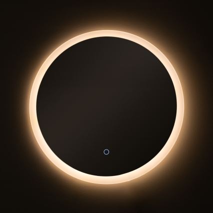 Zuma Line - LED badkamerspiegel voor wandmontage met geïntegreerde LED-achtergrondverlichting, 24W, 230V, 3000/4000/6000K, Ø 60 cm, IP44