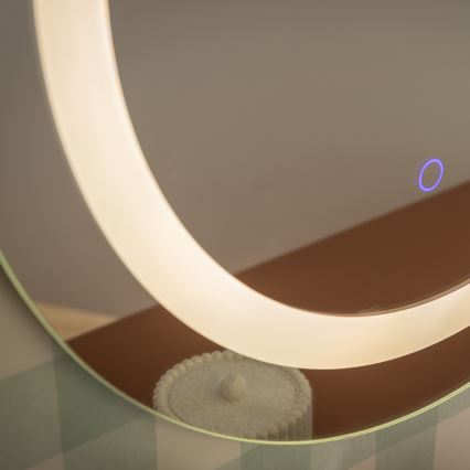 Zuma Line - LED-badkamerspiegel met LED-achterverlichting/36W/230V 3000/4000/6000K Ø 60 cm IP44