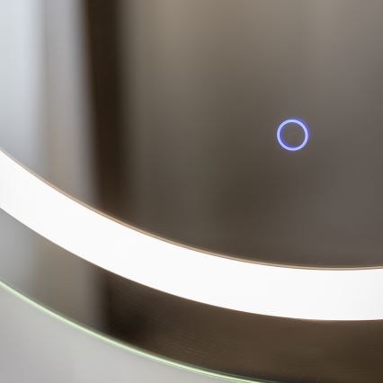 Zuma Line - LED badkamerspiegel met ingebouwde LED-achtergrondverlichting/36W/230V 3000/4000/6000K Ø 80 cm IP44