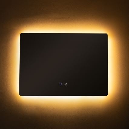 Zuma Line - LED Badkamer verwarmde wand spiegel met een achtergrondverlichting LED/24W/230V 3000/4000/6000K 70x50 cm IP44