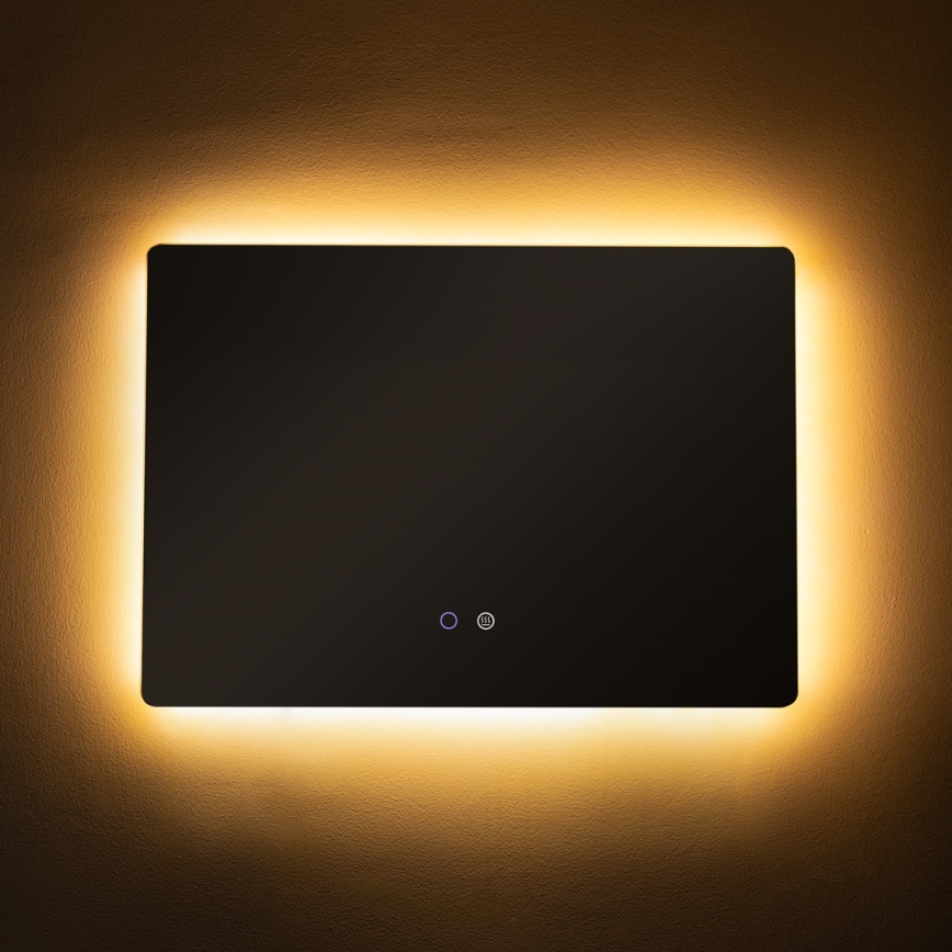 Zuma Line - LED Badkamer verwarmde wand spiegel met een achtergrondverlichting LED/24W/230V 3000/4000/6000K 70x50 cm IP44