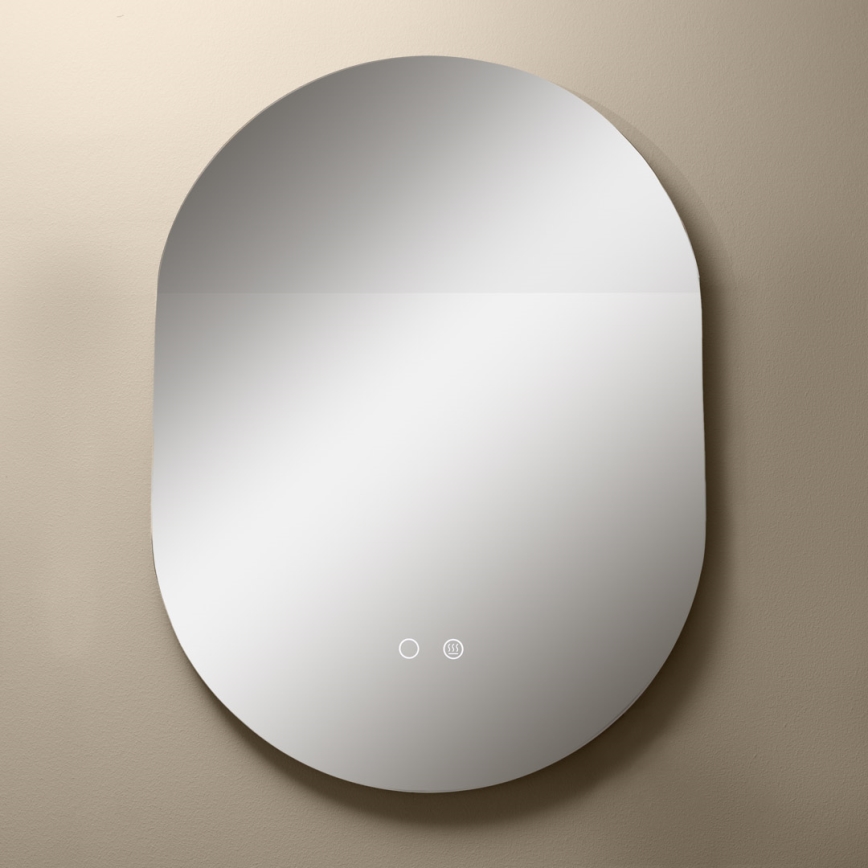 Zuma Line - LED Badkamer verwarmde wand spiegel met een achtergrondverlichting LED/24W/230V 3000/4000/6000K 70x50 cm IP44