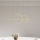 Zuma Line - Dimbare LED hanglamp aan een koord LED/34W/230V goud