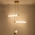 Zuma Line - dimbare LED-hanglamp aan kabel LED/64W/230V 2700-6500K goud + afstandsbediening