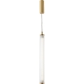 Zuma Line - Dimbare LED-hanglamp met kabel LED/26W/230V 2700-6500K goudkleurig + afstandsbediening