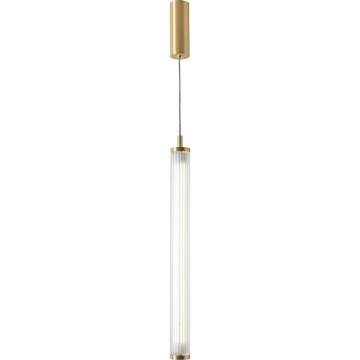 Zuma Line - Dimbare LED-hanglamp met kabel LED/26W/230V 2700-6500K goudkleurig + afstandsbediening