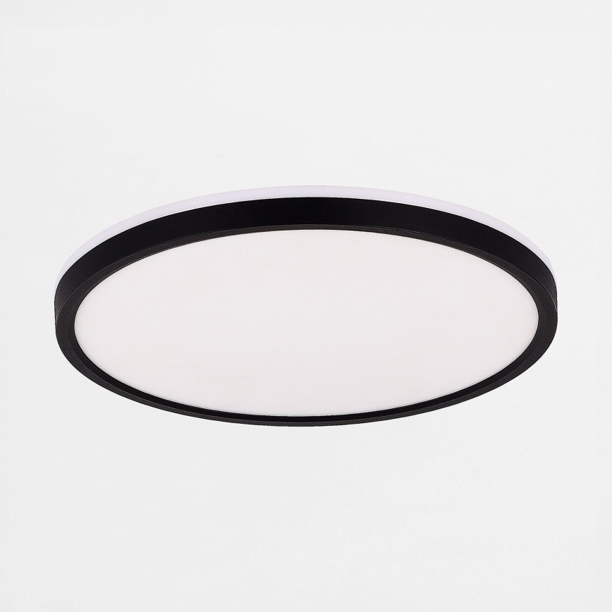 Zuma Line - Dimbare LED Plafondlamp LED/26,5W/230V + LED/6,5W 3000/4000/5500K diameter 32 cm zwart