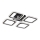 Zuma Line - Dimbare LED Plafondlamp LED/30W/230V 3000-6000K zwart + afstandsbediening