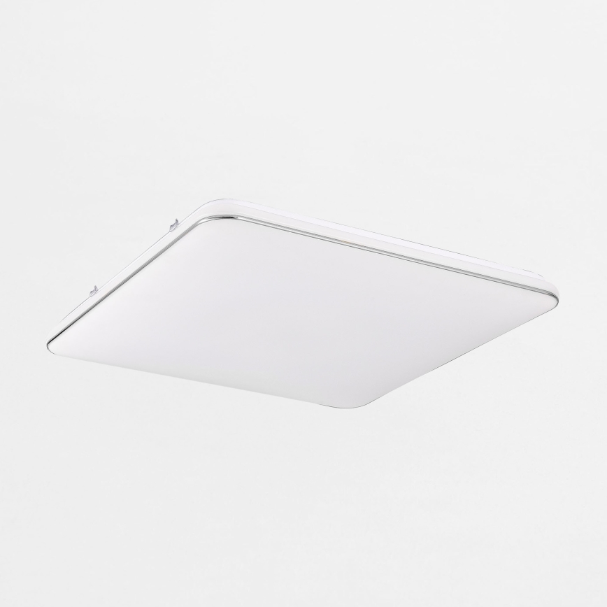 Zuma Line - Dimbare LED plafondlamp LED/48W/230V 53x53 cm glanzend chroom