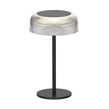 Zuma Line - LED Dimbare Solar Oplaadbare Tafellamp LED/2,5W/2000 mAh IP44 zwart