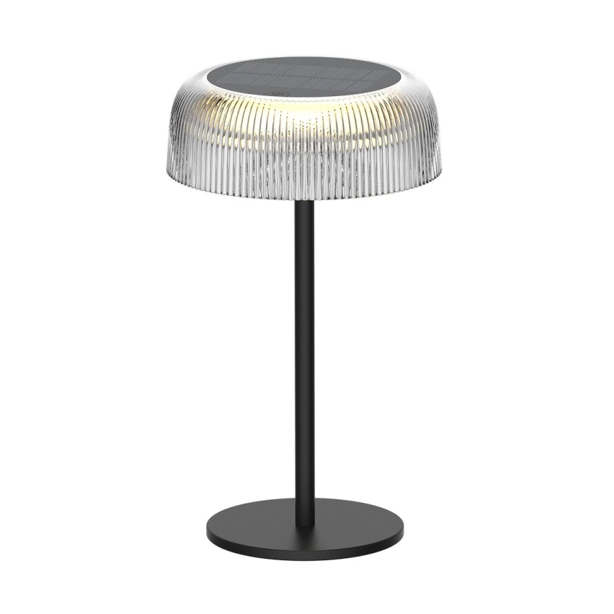 Zuma Line - LED Dimbare Solar Oplaadbare Tafellamp LED/2,5W/2000 mAh IP44 zwart