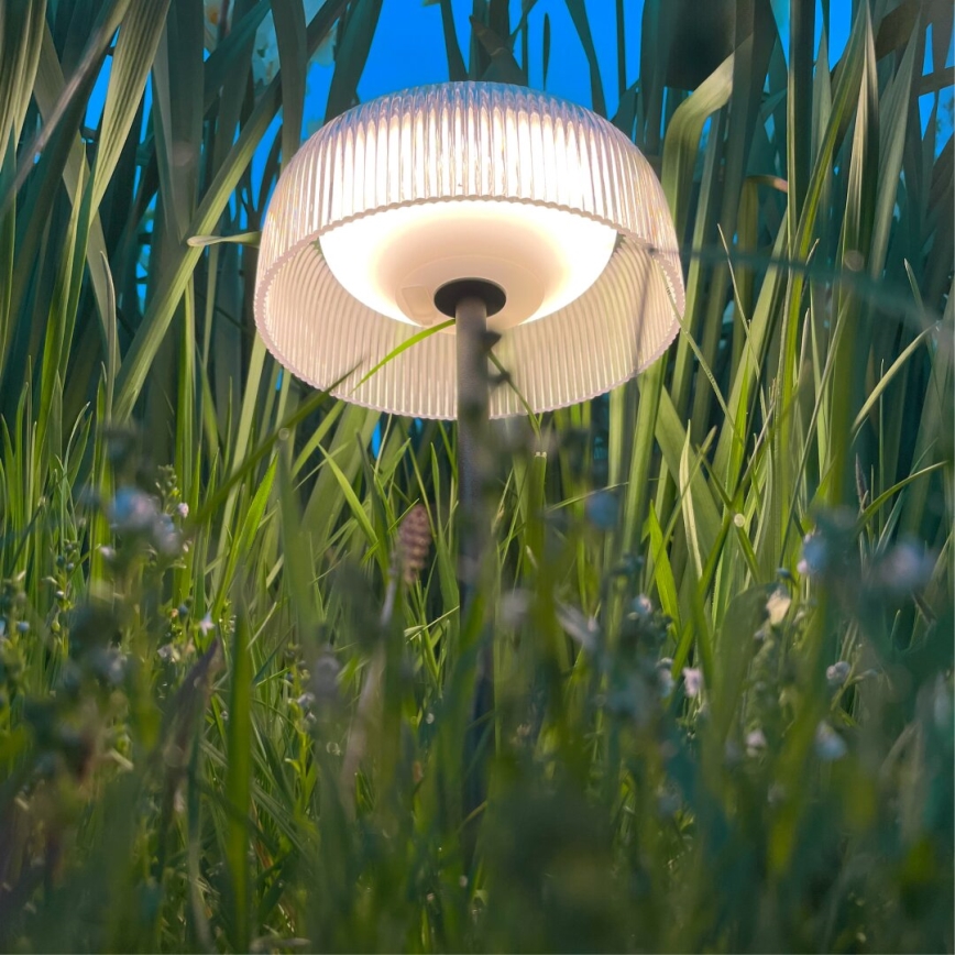 Zuma Line - LED Dimbare Solar Oplaadbare Tafellamp LED/2,5W/2000 mAh IP44 zwart