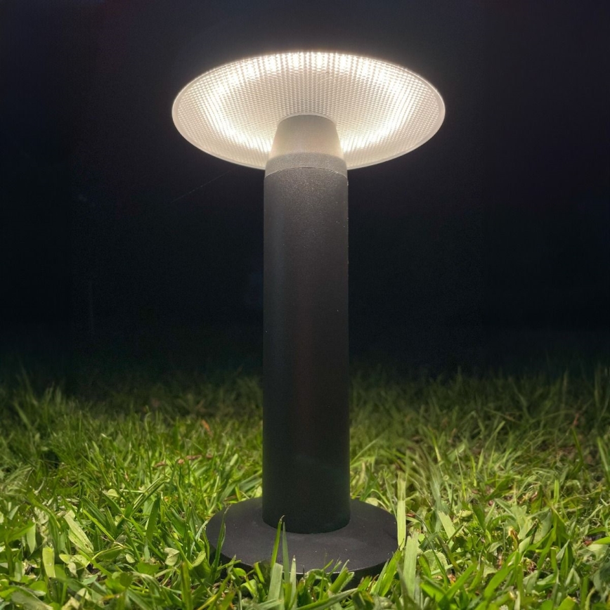 Zuma Line - LED Dimbaar zonne- oplaadbaar tafellamp LED/2W/2000 mAh IP44 zwart