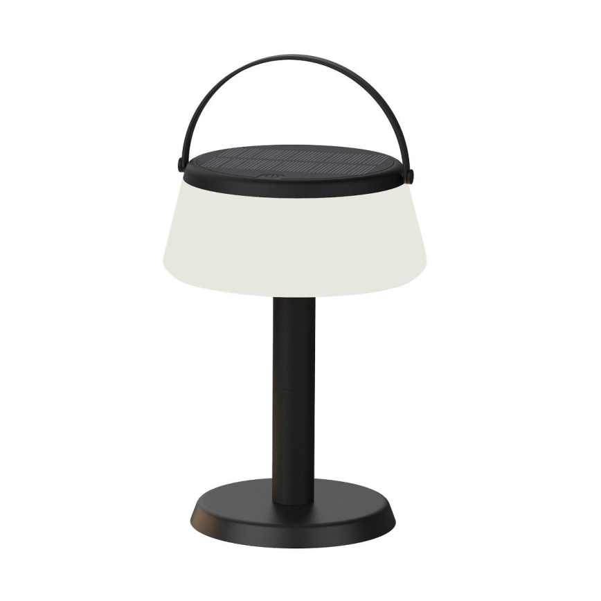 Zuma Line - LED Dimbaar zonne- oplaadbaar tafellamp LED/2,2W/2000 mAh IP44 zwart