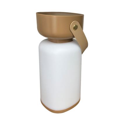 Zuma Line - LED Dimbare oplaadbare tafellamp LED/3W/1200 mAh 3000/4000/6500K IP44 bruin