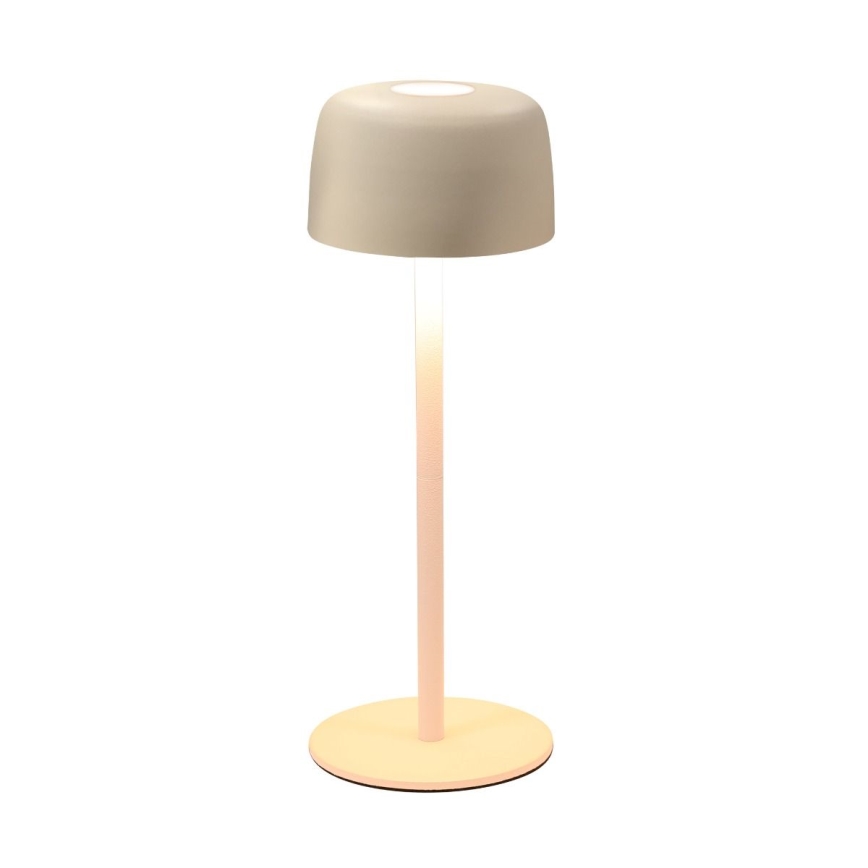 Zuma Line - LED Dimbare oplaadbare tafellamp LED/2W/1200 mAh IP44 crème