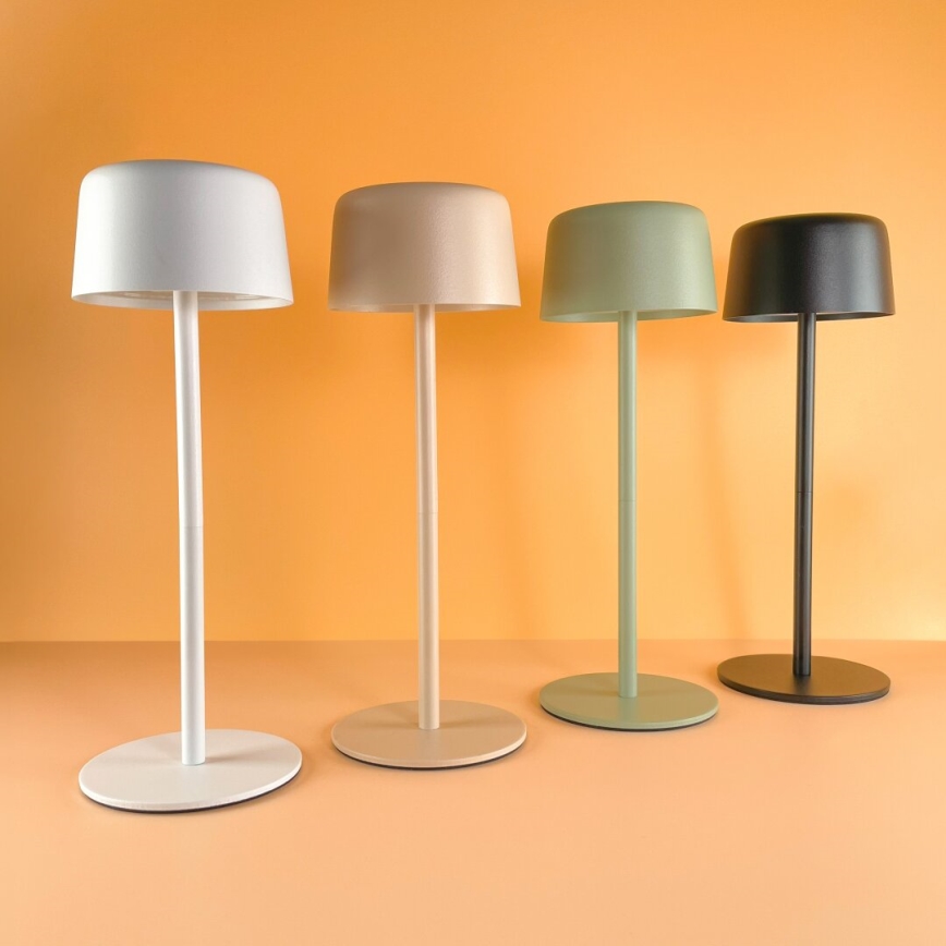 Zuma Line - LED Dimbare oplaadbare tafellamp LED/2W/1200 mAh IP44 groen